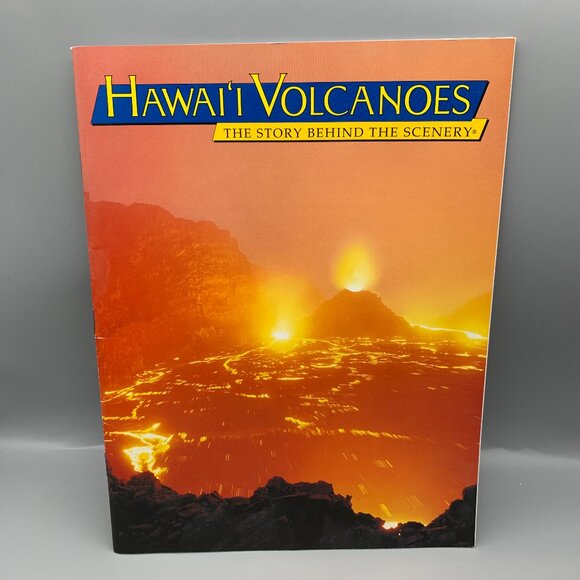 KC Publications Other - Hawaii Volcanoes "The Story Behind The Scenery" 1999 Book by Janet L. Babb